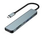 USB-C Hub 7-in-1 Docking Station - 4K HDMI, USB 3.0, SD/TF - ABCognify EU Tech Store