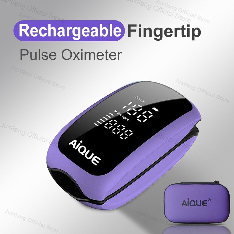 OXI-001-main Fingertip Pulse Oximeter - Blood Oxygen SpO2 Monitor with LED Display - ABCognify EU Tech Store