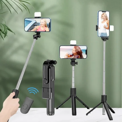 Selfie Stick Tripod with Bluetooth Remote - ABCognify EU Tech Store