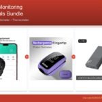 Health Monitoring Essentials Bundle - Tech accessories bundle deal at ABCognify.com