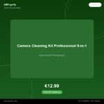 Camera Cleaning Kit Professional 9-in-1 - Buy at ABCognify.com with free EU shipping